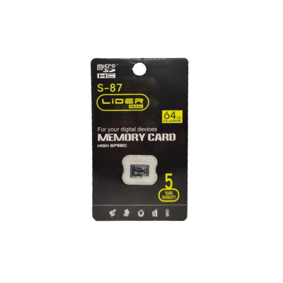Карта памяти Lider Mobile MicroSD 64Gb Class 10